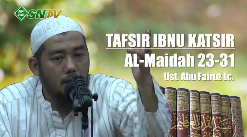 Ibnu Katsir Almaidah 23-31